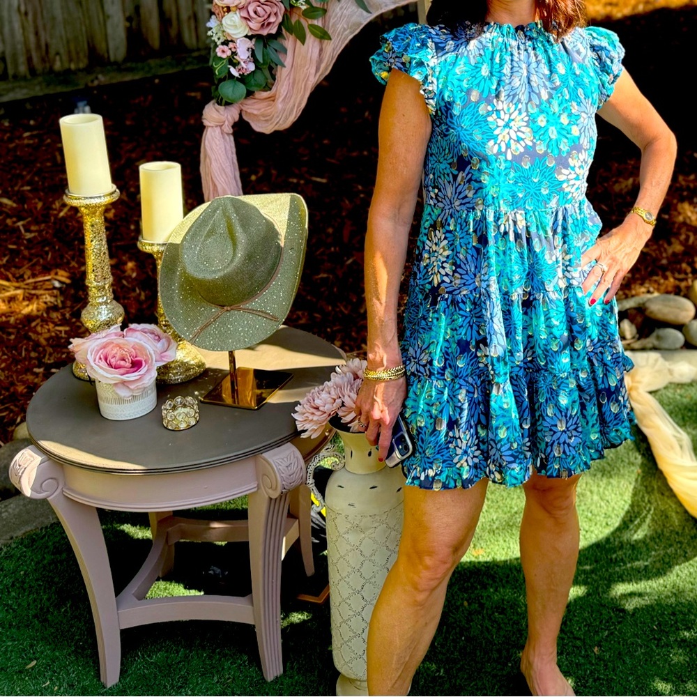 Sail to Sable  nwt XS Bloom print dress